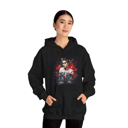 Energetic Travis Barker Hooded Sweatshirt