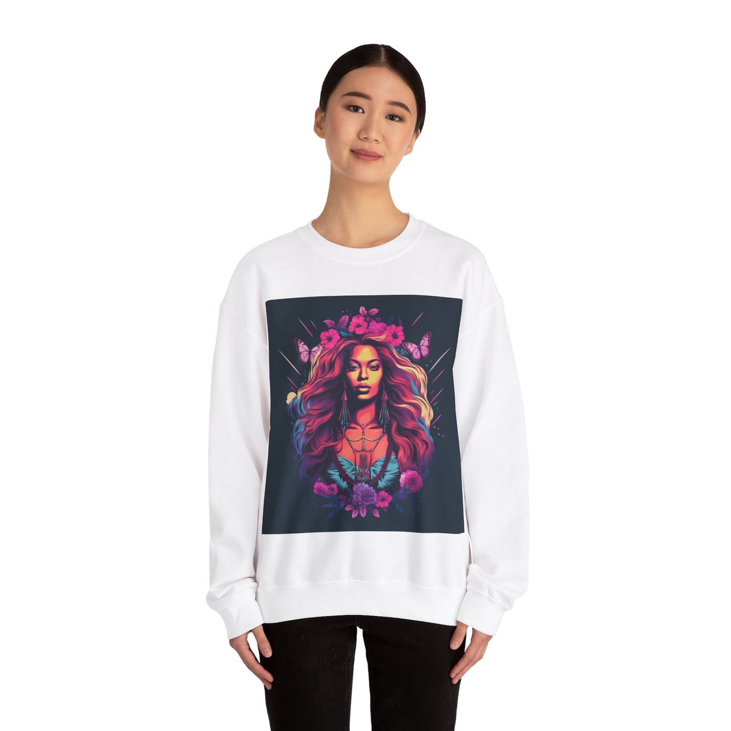 Powerful Beyonce B Crewneck Sweatshirt