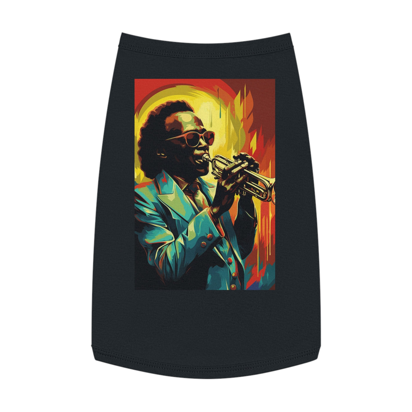 Miles David Jazz Legend Pet Tank Top