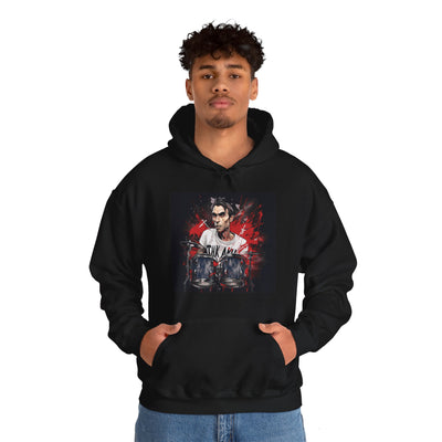 Energetic Travis Barker Hooded Sweatshirt