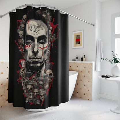 Energetic Travis Barker B Shower Curtain