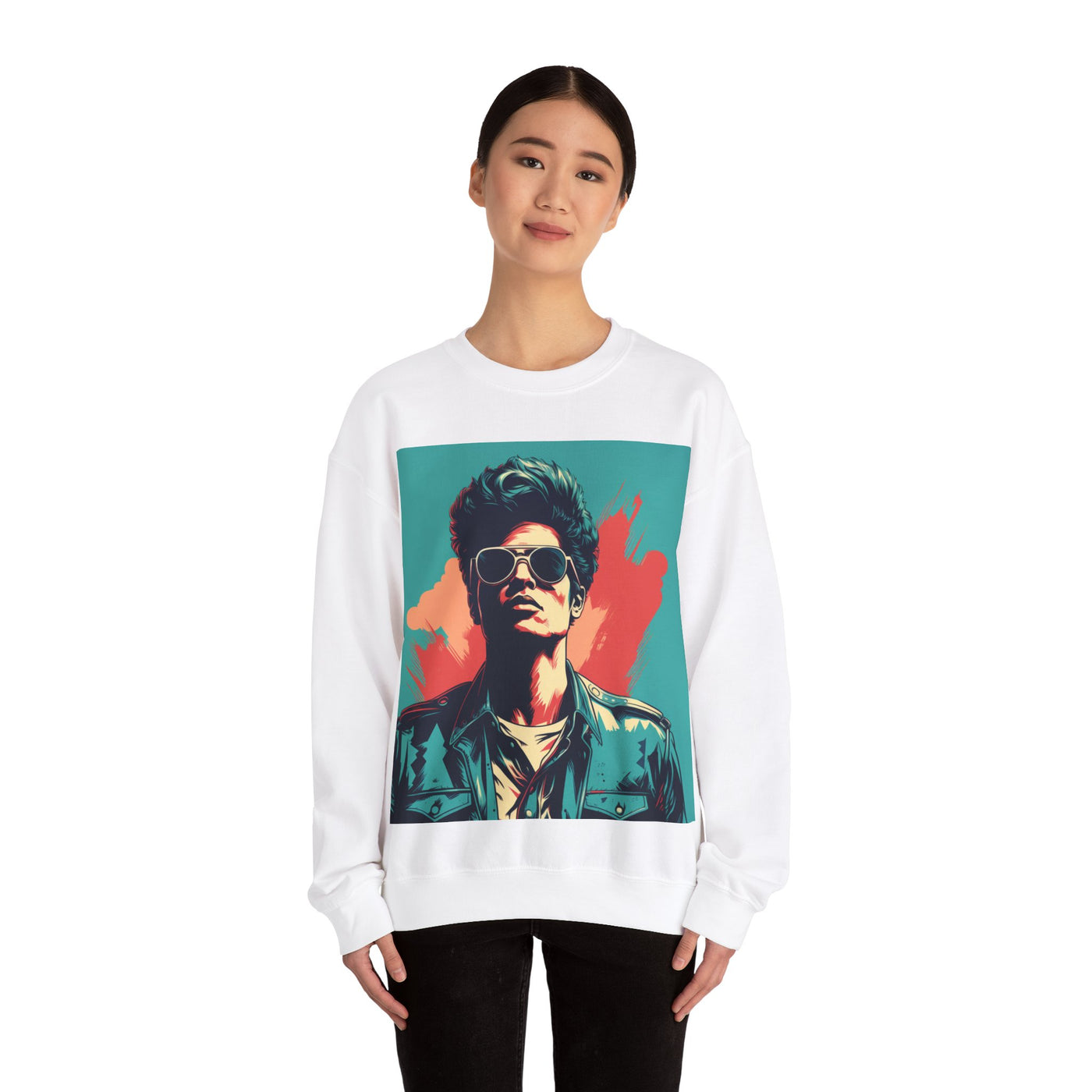 Dynamic Bruno Mars B Crewneck Sweatshirt