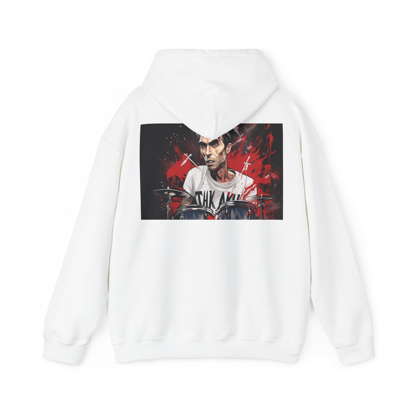 Energetic Travis Barker Hooded Sweatshirt