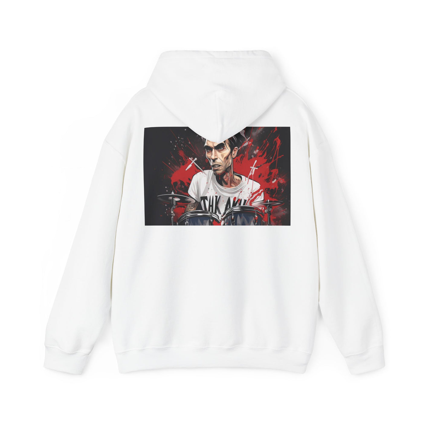 Energetic Travis Barker Hooded Sweatshirt