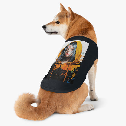 Soulful Billie Eilish  Pet Tank Top