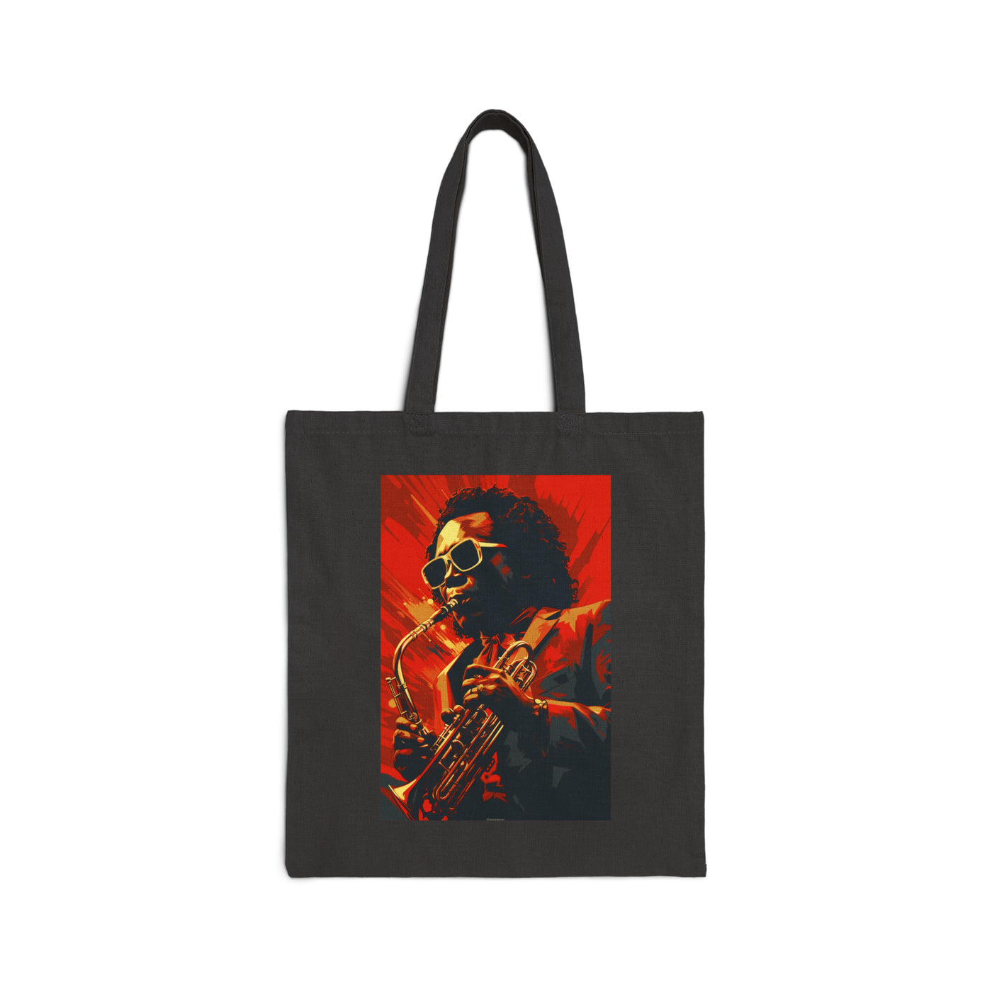 Miles David Jazz Legend Tote Bag