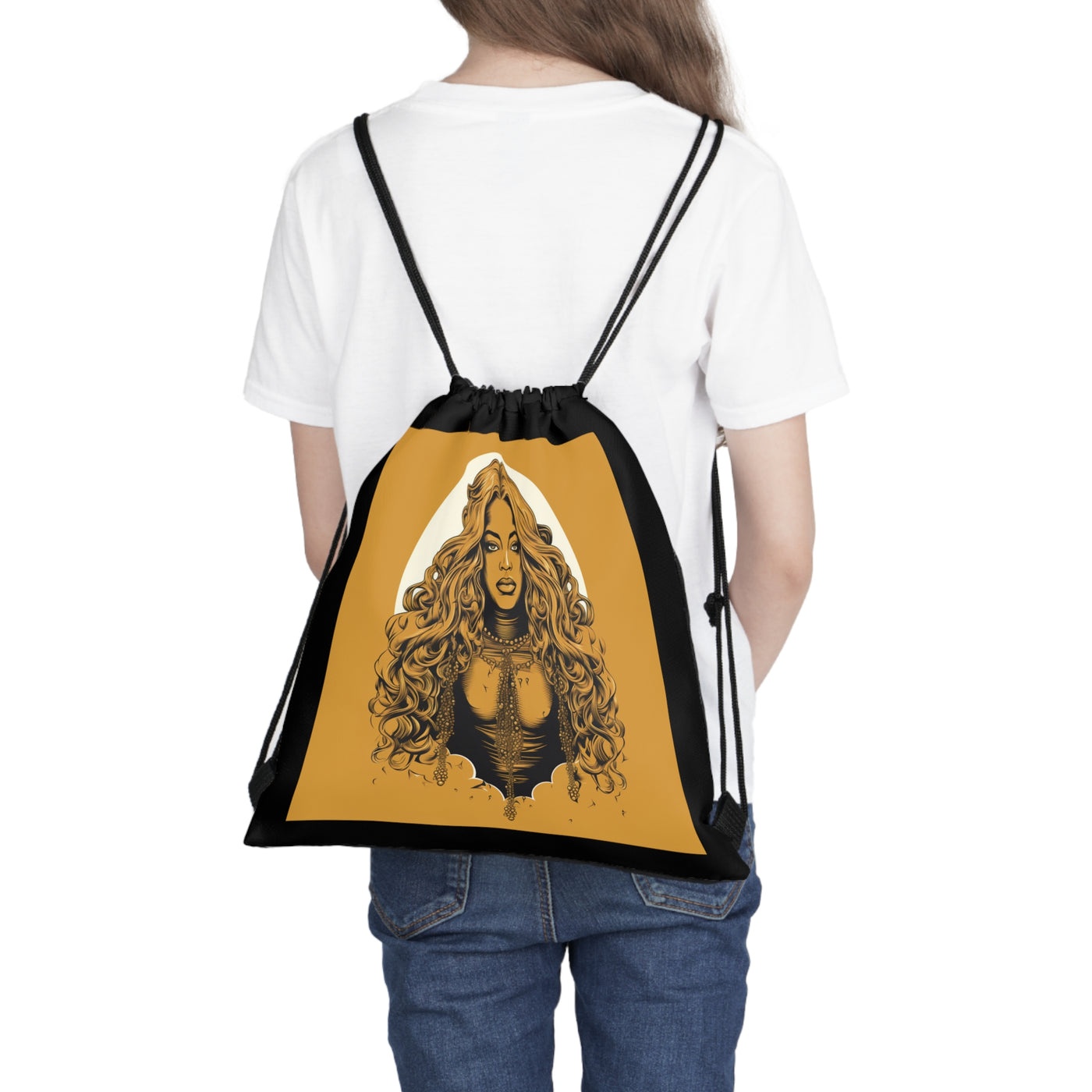 Powerful Beyonce Drawstring Bag