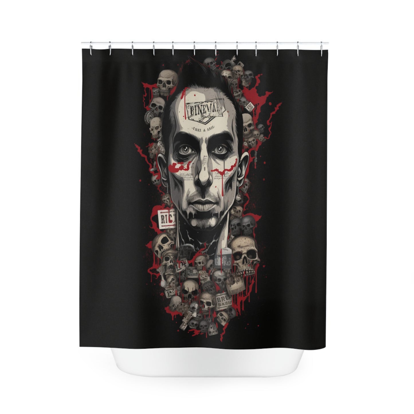 Energetic Travis Barker B Shower Curtain