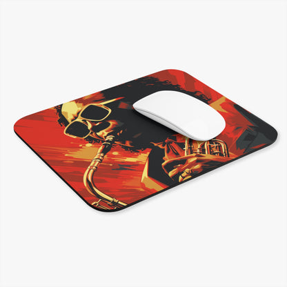 Miles David Jazz Legend B Mouse Pad (Rectangle)