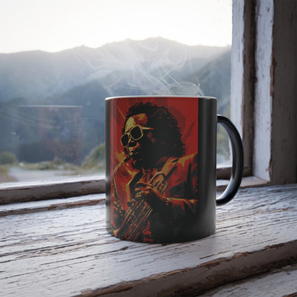 Miles davis Color Morphing Mug, 11oz