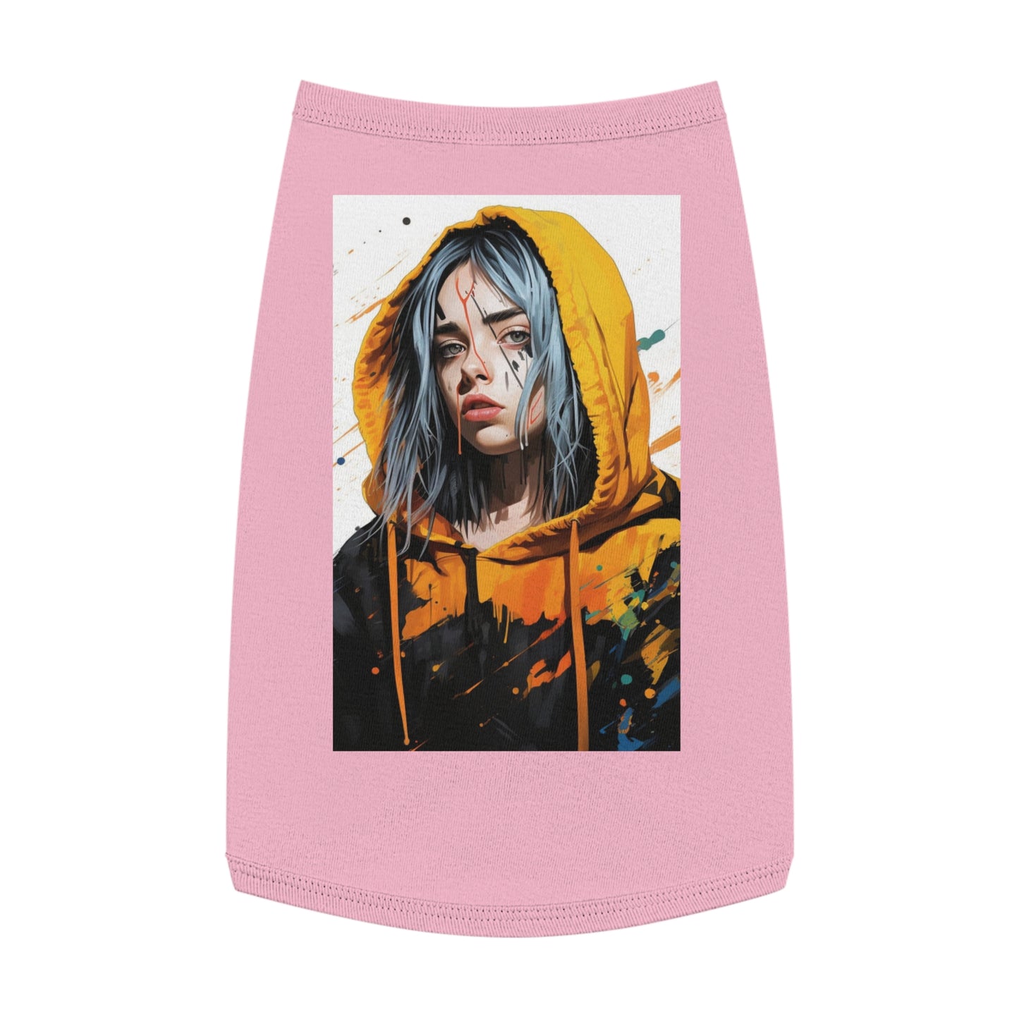 Soulful Billie Eilish  Pet Tank Top