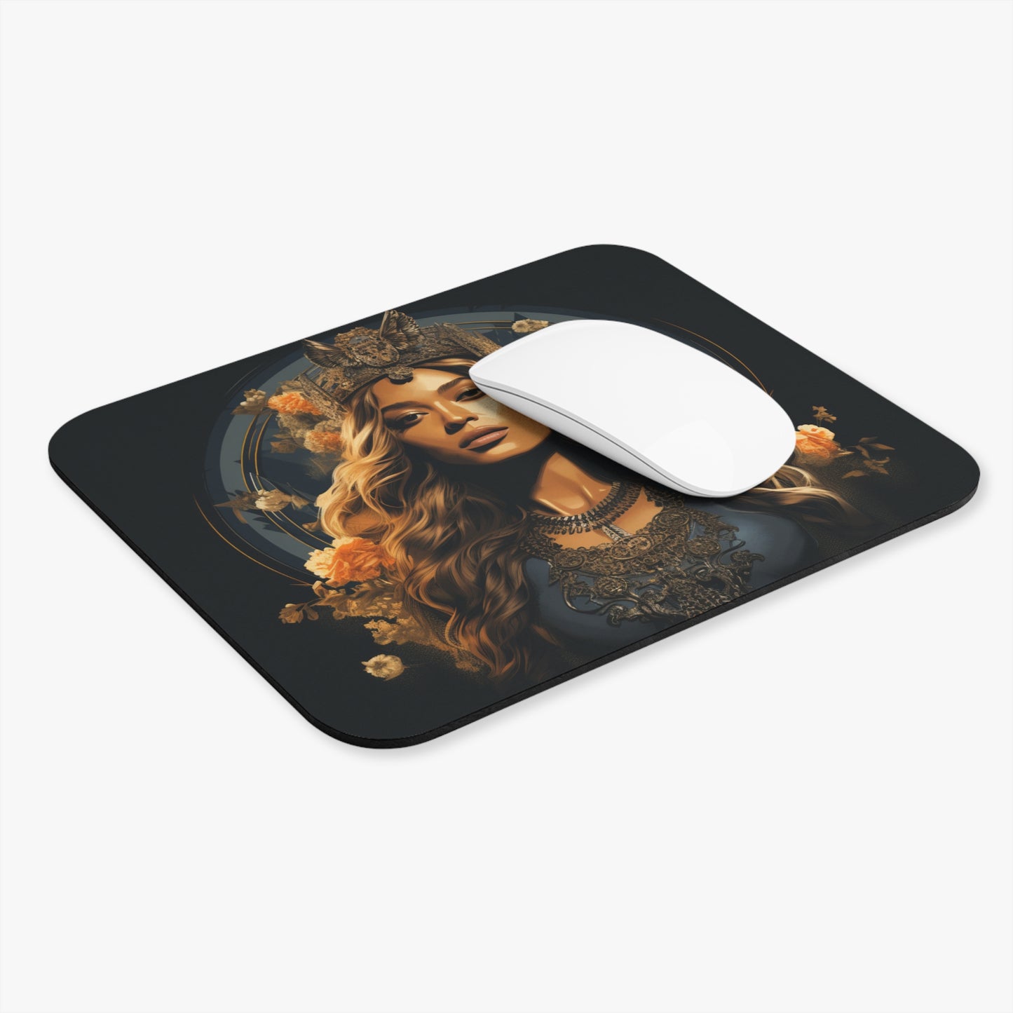 Powerful Beyonce Mouse Pad (Rectangle)