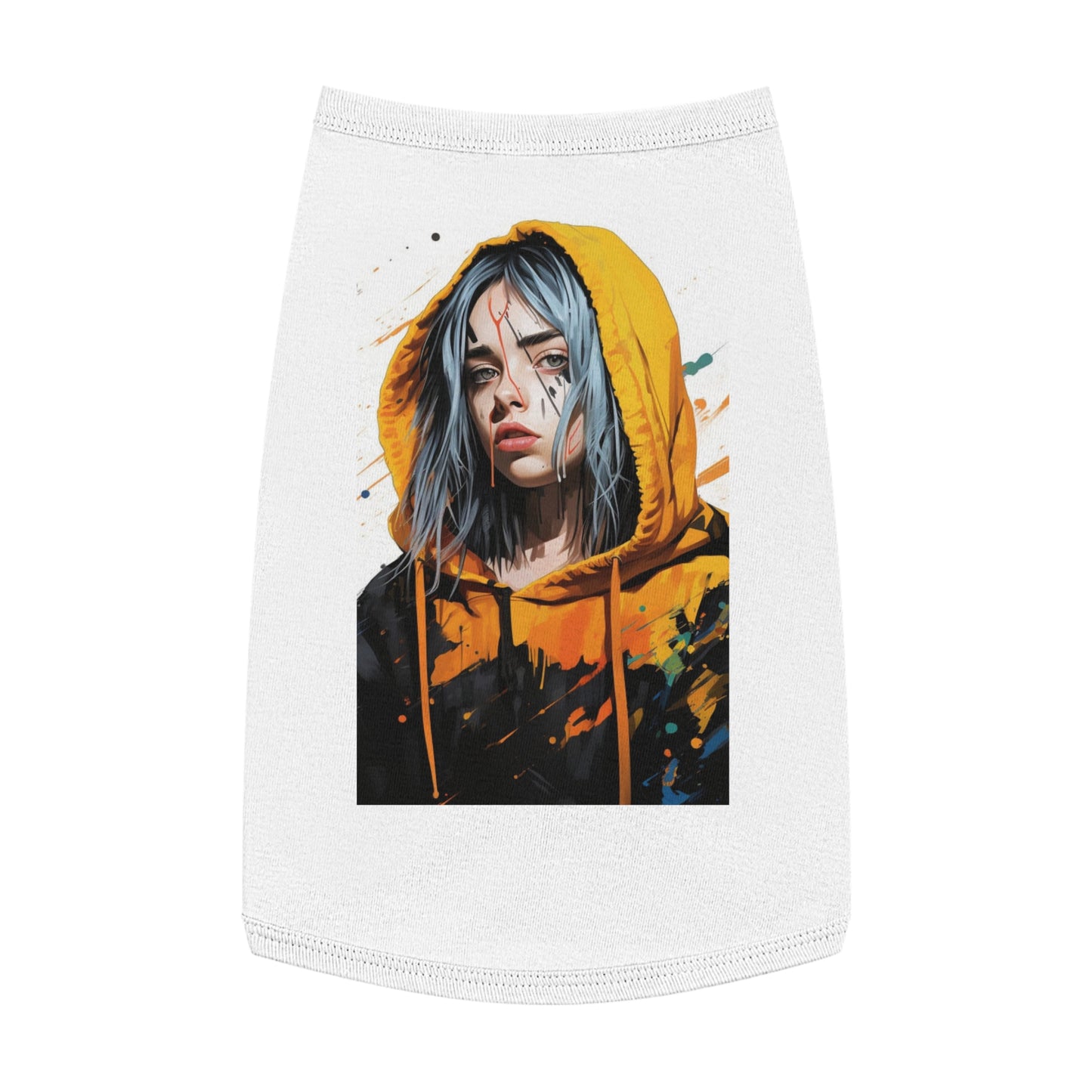 Soulful Billie Eilish  Pet Tank Top