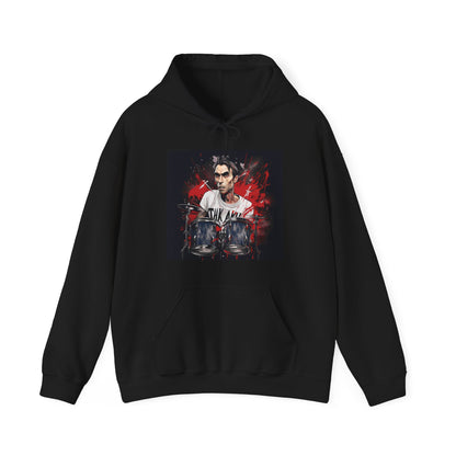 Energetic Travis Barker Hooded Sweatshirt