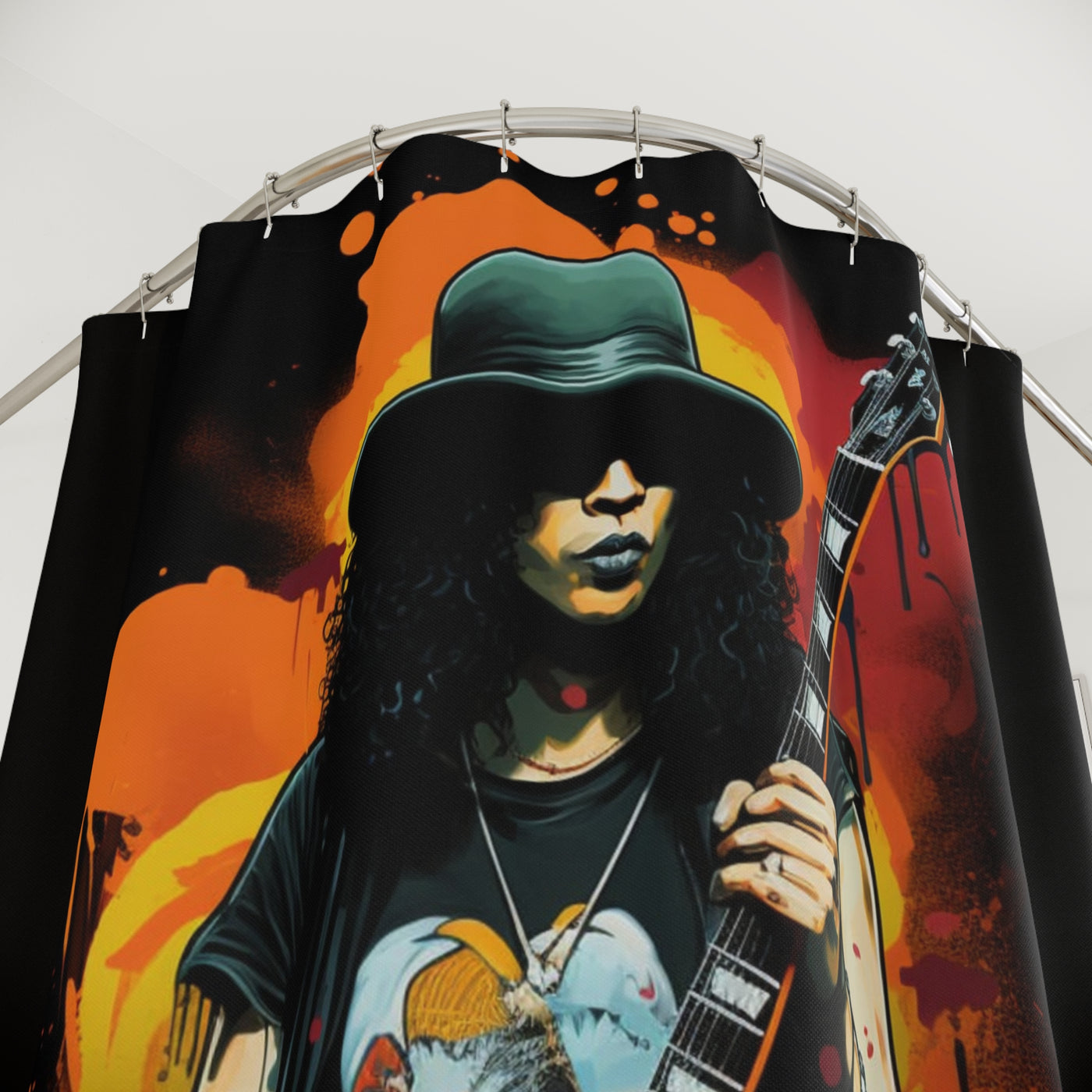 Legendary Slash B Shower Curtain