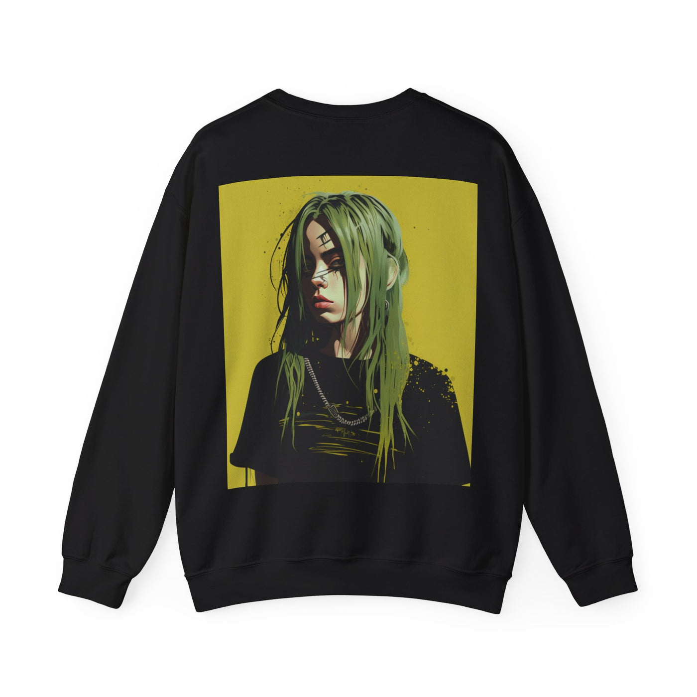 Soulful Billie Eilish B Crewneck Sweatshirt