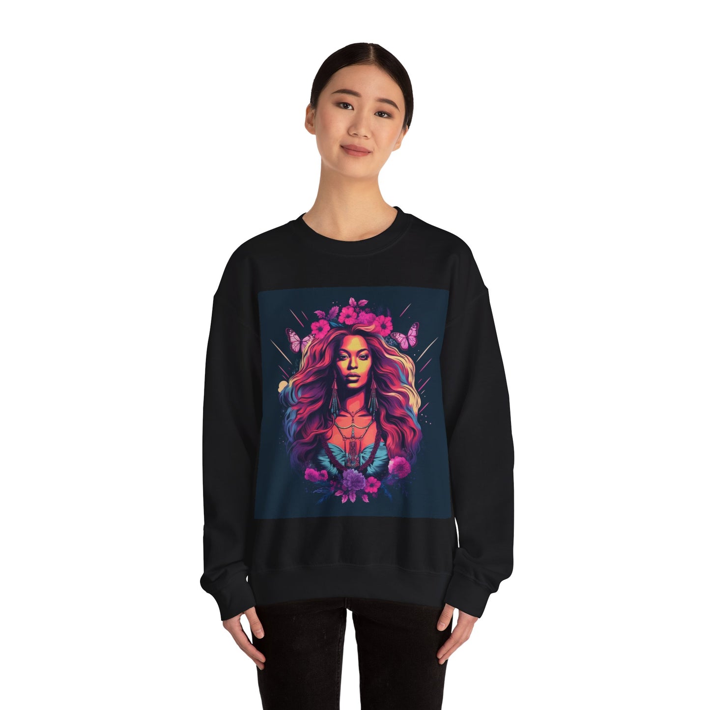 Powerful Beyonce B Crewneck Sweatshirt