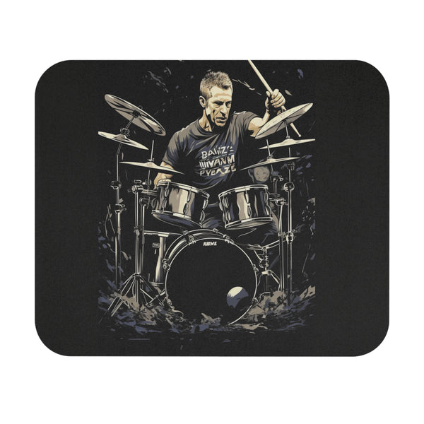 Groovy Dave Weckl B Mouse Pad (Rectangle)