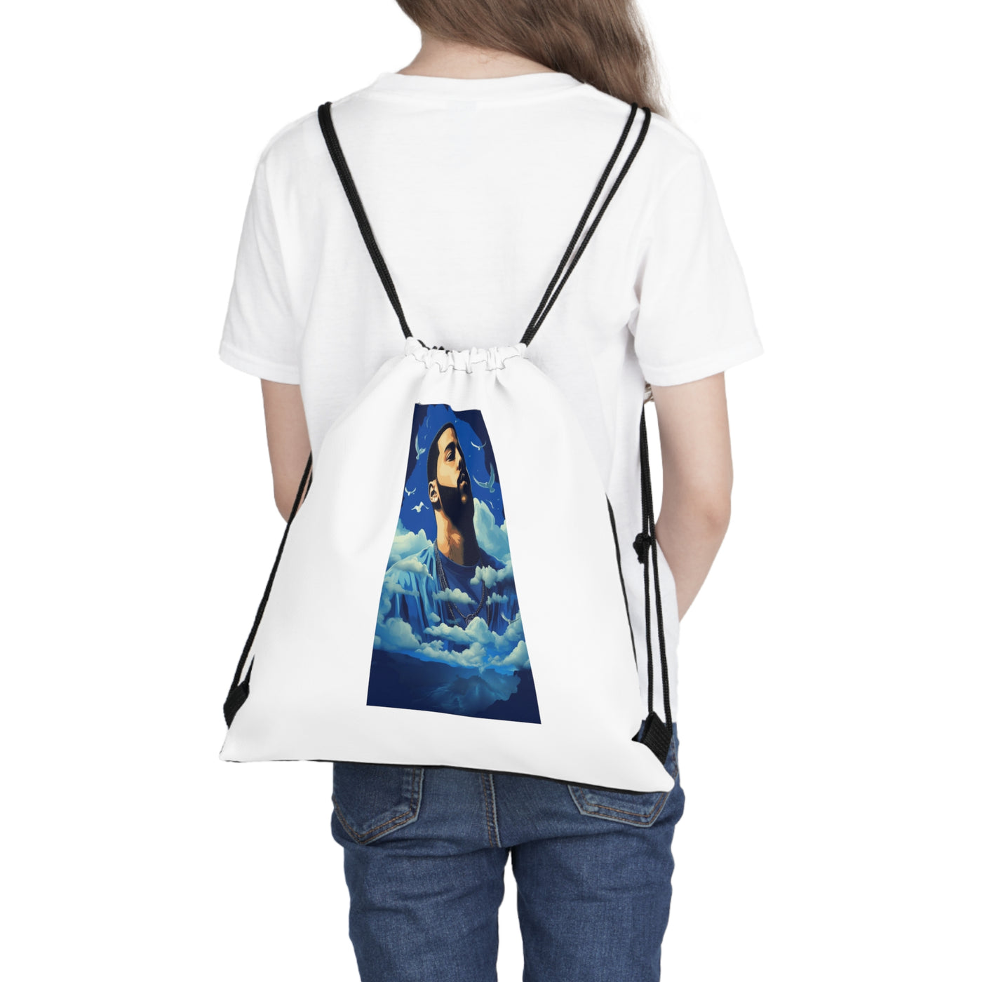 Influential Drake  Drawstring Bag