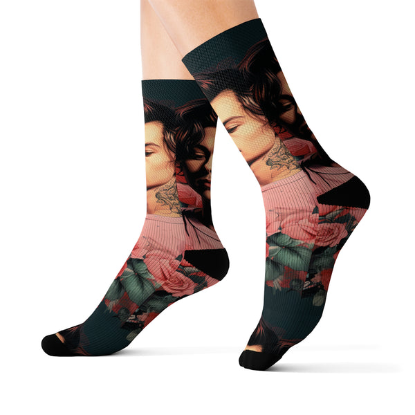 Iconic Harry Styles B Socks