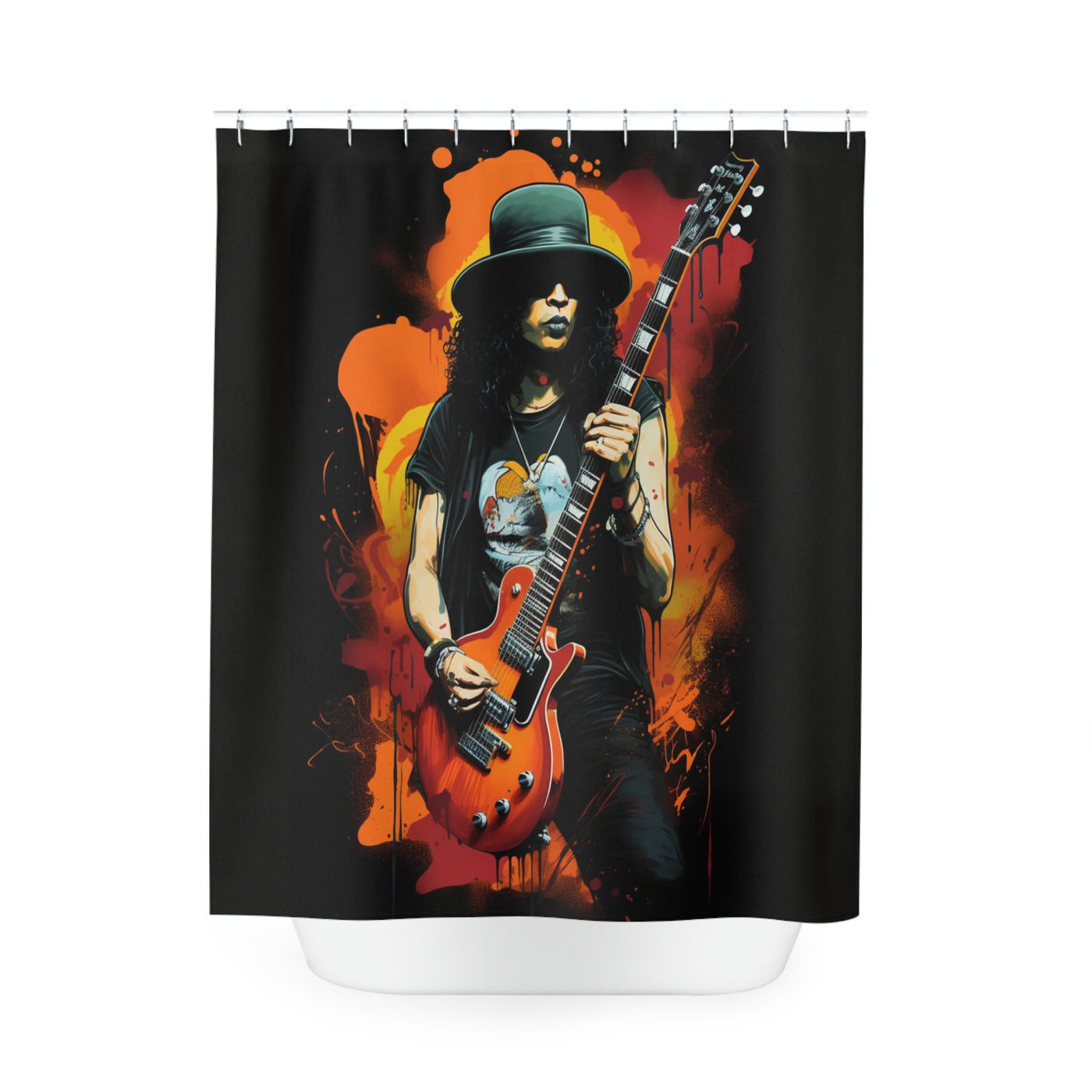 Legendary Slash B Shower Curtain