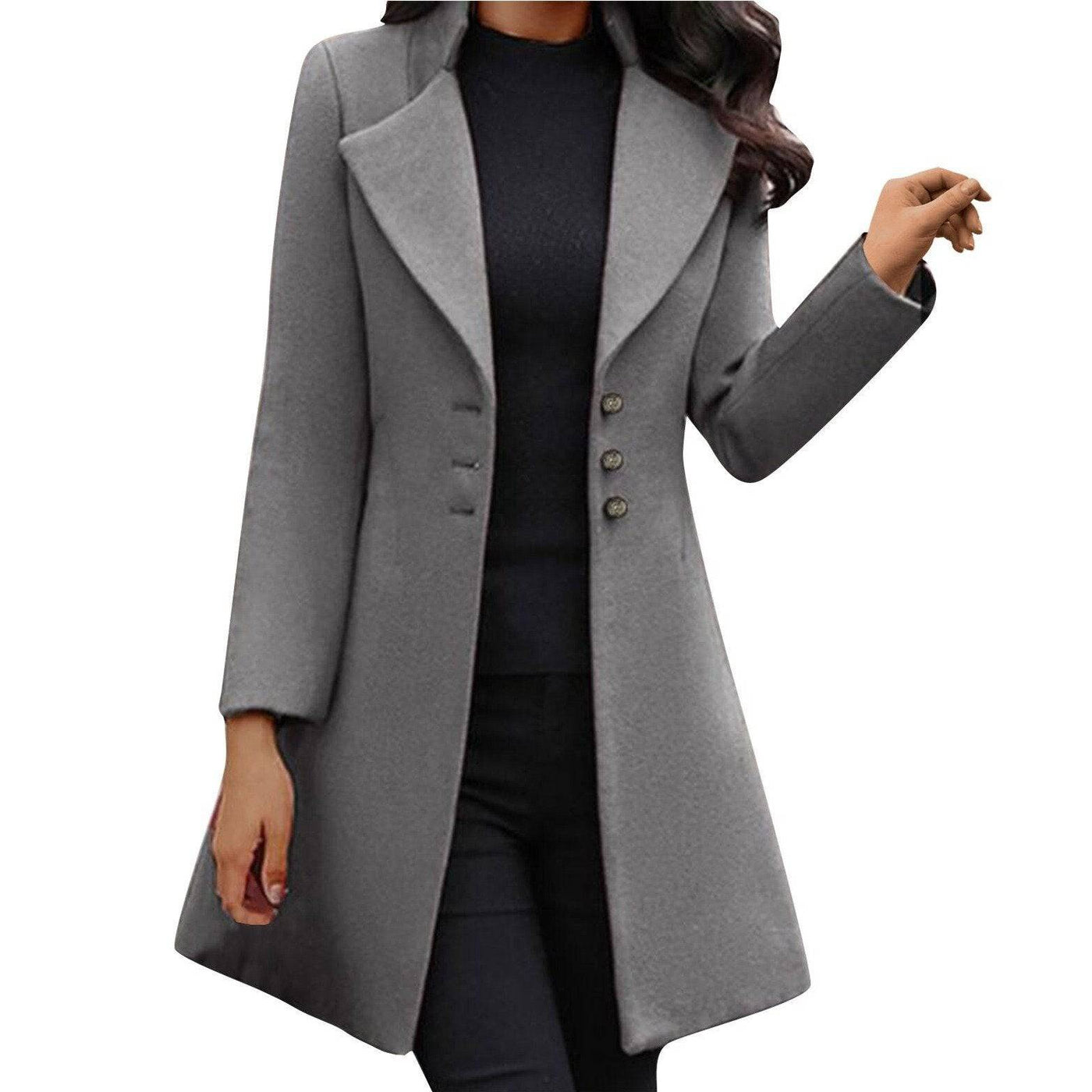 Tina - Stylish and versatile overcoat for women