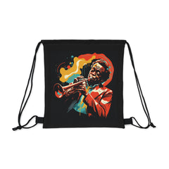 Miles David Jazz Legend Drawstring Bag