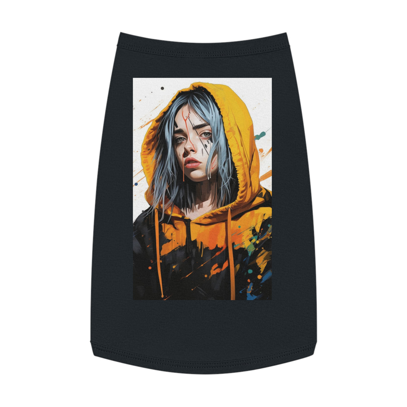 Soulful Billie Eilish  Pet Tank Top