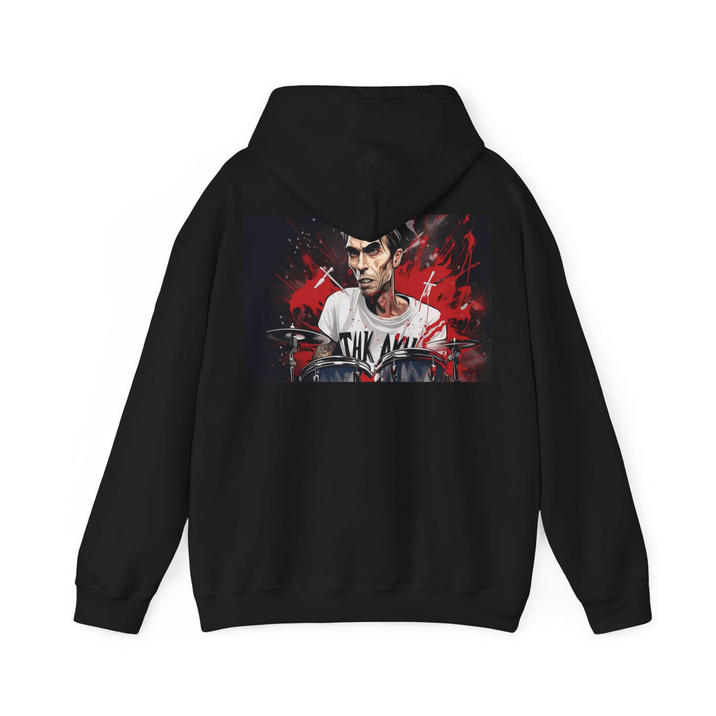 Energetic Travis Barker Hooded Sweatshirt