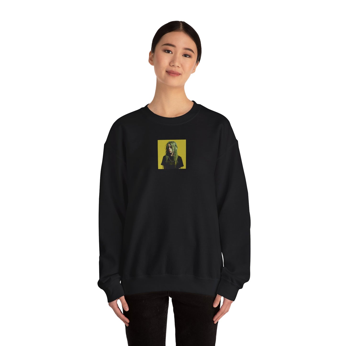 Soulful Billie Eilish B Crewneck Sweatshirt