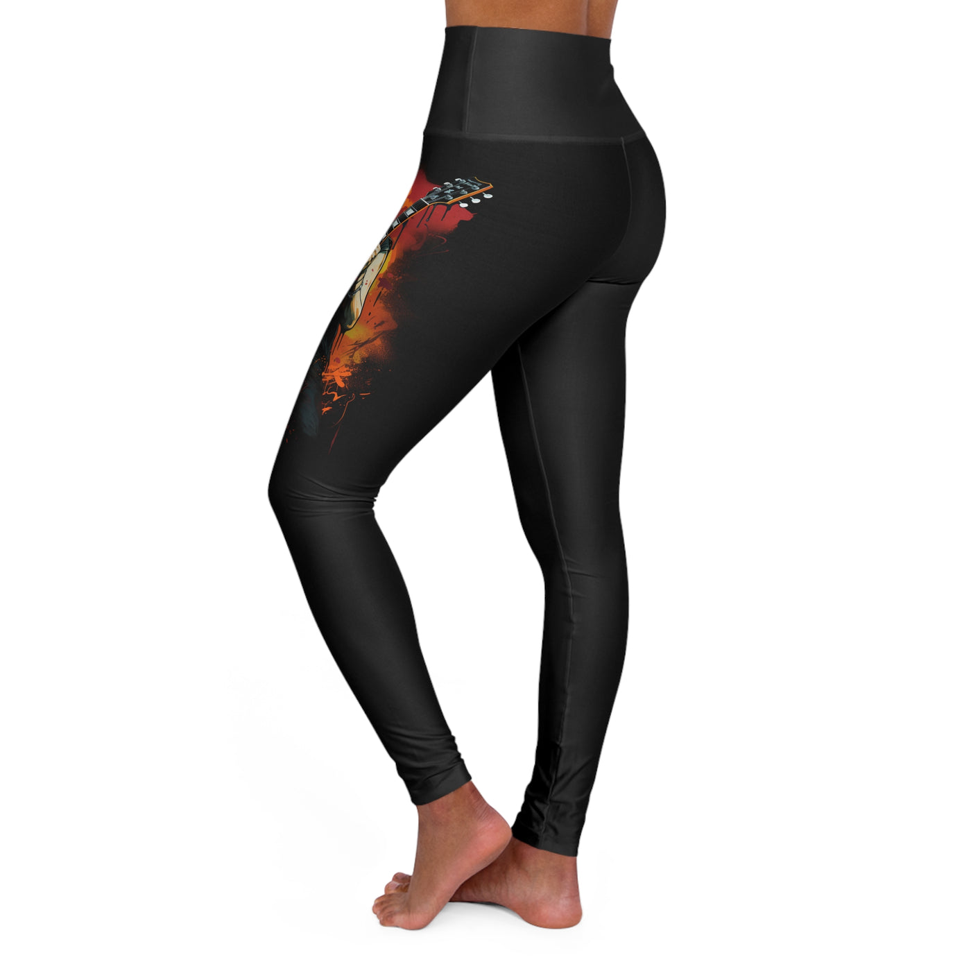 Slash  high-waisted yoga leggings