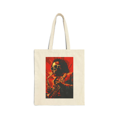 Miles David Jazz Legend Tote Bag