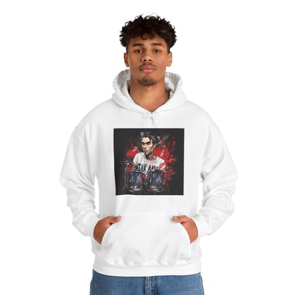 Energetic Travis Barker Hooded Sweatshirt