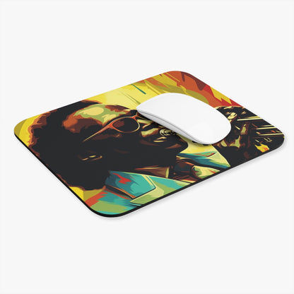 Miles David Jazz Legend Mouse Pad (Rectangle)