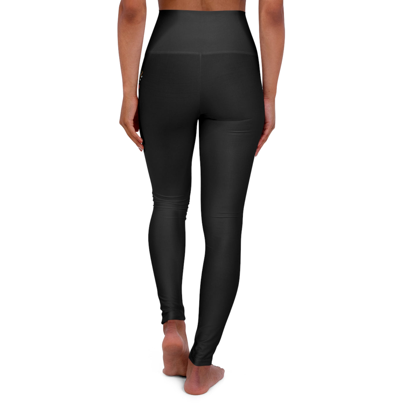 Slash  high-waisted yoga leggings