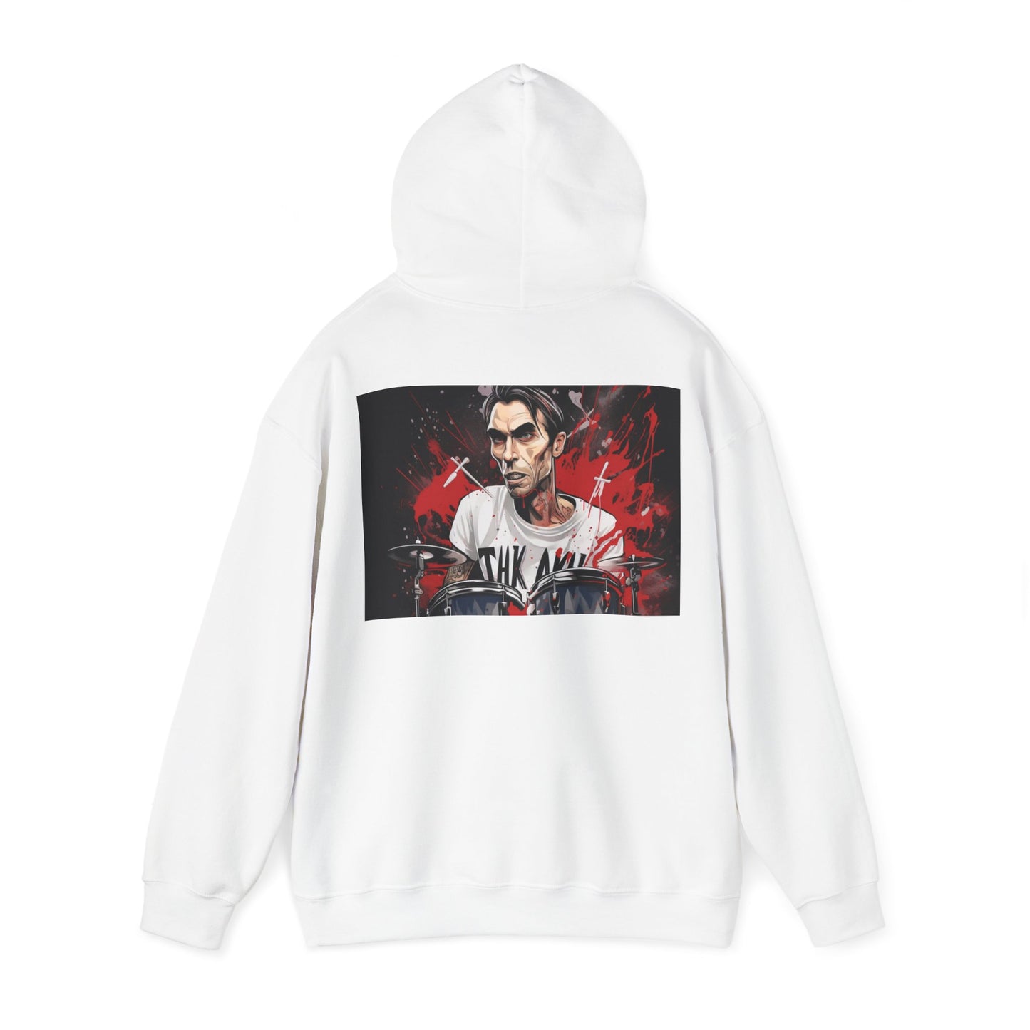 Energetic Travis Barker Hooded Sweatshirt