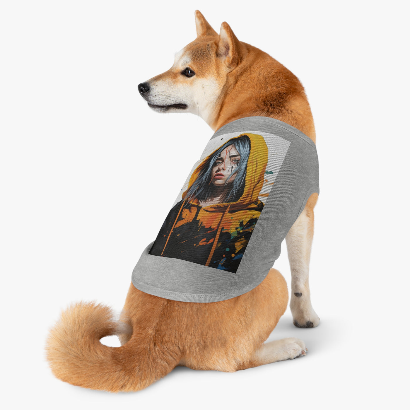 Soulful Billie Eilish  Pet Tank Top