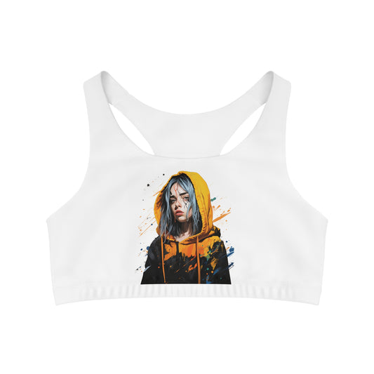 Billie Eilish sprts bra