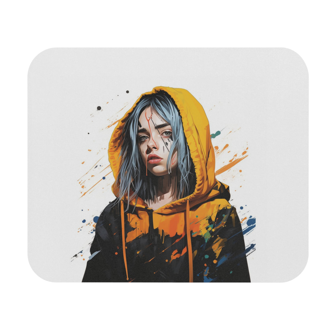 Soulful Billie Eilish Mouse Pad (Rectangle)